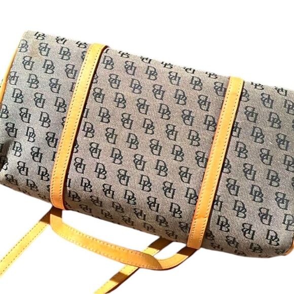Vintage Dooney & Bourke Signature DB Shoulder Bag - Picture 10 of 10